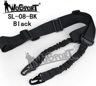 WOSPORT AMERICAN DOUBLE POINT STANDARD SLING BLACK Arsenal Sports
