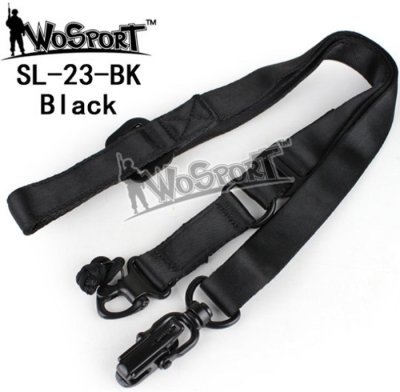 WOSPORT MS2 DOUBLE POINT STANDARD SLING BLACK Arsenal Sports