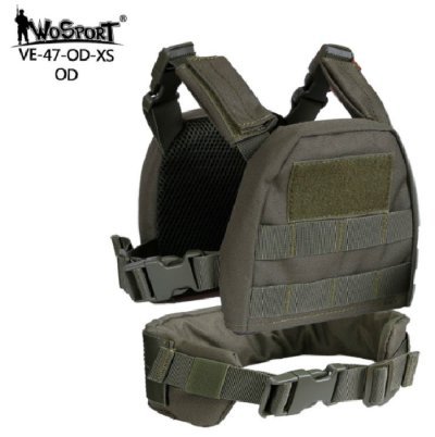 WOSPORT CHILD TACTICAL VEST SMALL OD Arsenal Sports