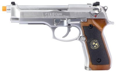 WE GBB M92 GEN2 S.T.A.R.S. BLOWBACK AIRSOFT PISTOL SILVER Arsenal Sports