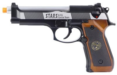 WE GBB M92 GEN2 S.T.A.R.S. BLOWBACK AIRSOFT PISTOL DUAL TONE Arsenal Sports