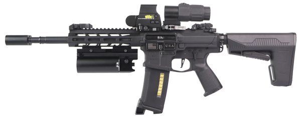 CLASSIC ARMY AEG DT4 NEMESIS AIRSOFT RIFLE BLACK COMBO