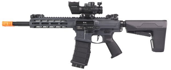 CLASSIC ARMY AEG DT4 NEMESIS AIRSOFT RIFLE GREY COMBO