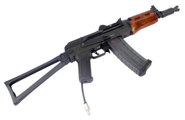 CLASSIC ARMY HPA SLR105 U MOD STEEL VERSION AIRSOFT RIFLE WOOD COMBO