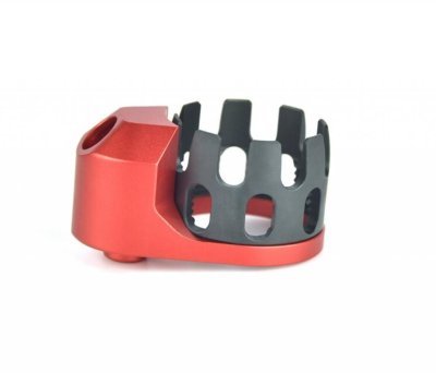 SHS CASTLE NUT END PLATE RED Arsenal Sports