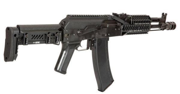 LCT AEG AK ZK-104 SIDE-FOLDING AIRSOFT RIFLE BLACK