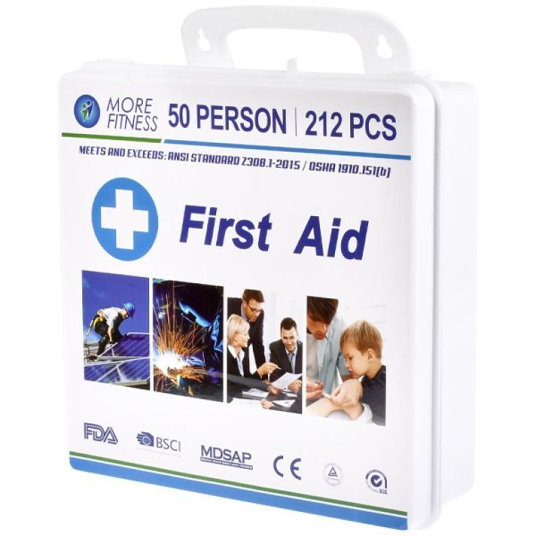 MORE FITNESS FIRST AID - KIT PRIMEIROS SOCORROS - GK01025 - 212 PCS	