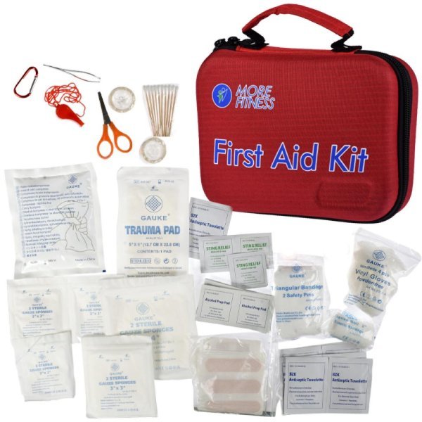 MORE FITNESS FIRST AID - KIT PRIMEIROS SOCORROS - GK01048 - 131 PCS