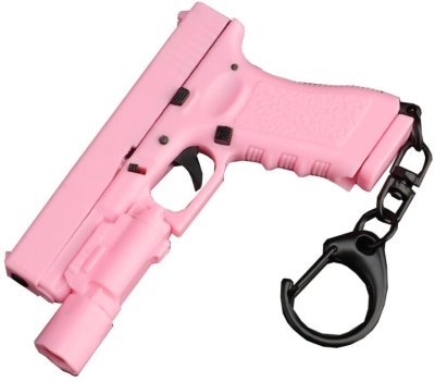 WOSPORT KEYCHAN G17 WITH TACTICAL FLASHLIGHT 1:4 PINK Arsenal Sports