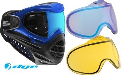 DYE PROTO GOGGLE AXIS BLUE ICE THERMAL & 2 LENSES ( YELLOW / BLUE ICE ) Arsenal Sports