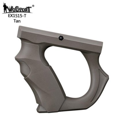 WOSPORT TACTICAL FRONT GRIP FOR PICATINNY 20MM RAIL TAN Arsenal Sports