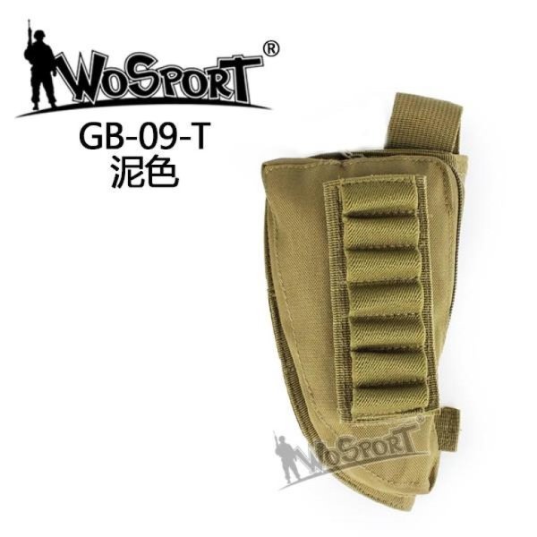 WOSPORT HOLSTER FOR FIXED STOCK RIFLE TAN