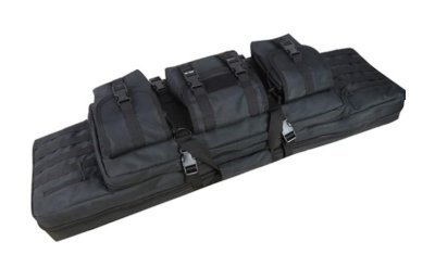 WOSPORT RIFLE BAG DOUBLE COMPARTMENTS 107CM BLACK Arsenal Sports