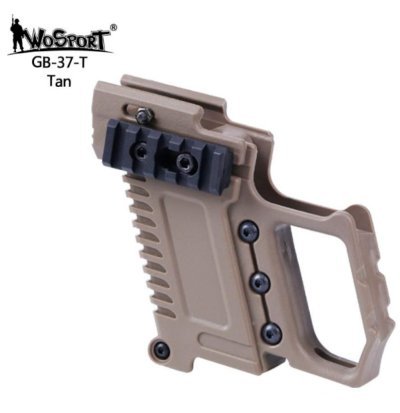 WOSPORT FRONT HAND GRIP FOR G17 / G18 / G19 TAN Arsenal Sports