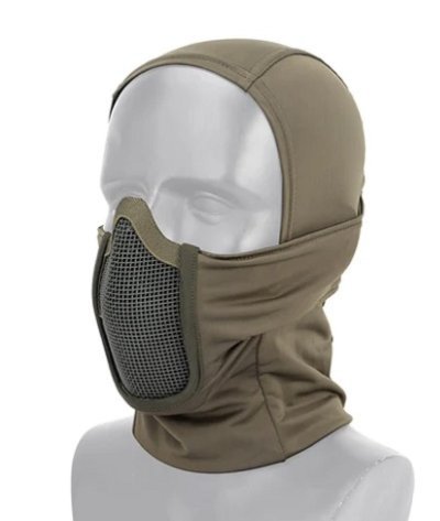 WOSPORT BALACLAVA SHADOW FIGHTER WITH MESH MOUTH PROTECTOR OD Arsenal Sports