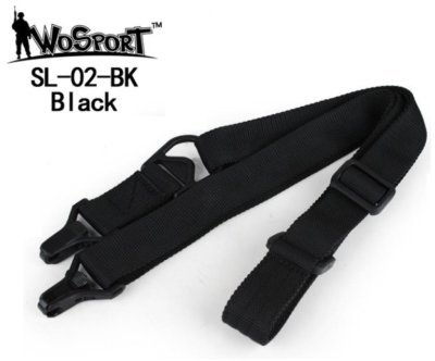 WOSPORT MS3 DOUBLE POINT LOCK FUNCTION SLING BLACK Arsenal Sports