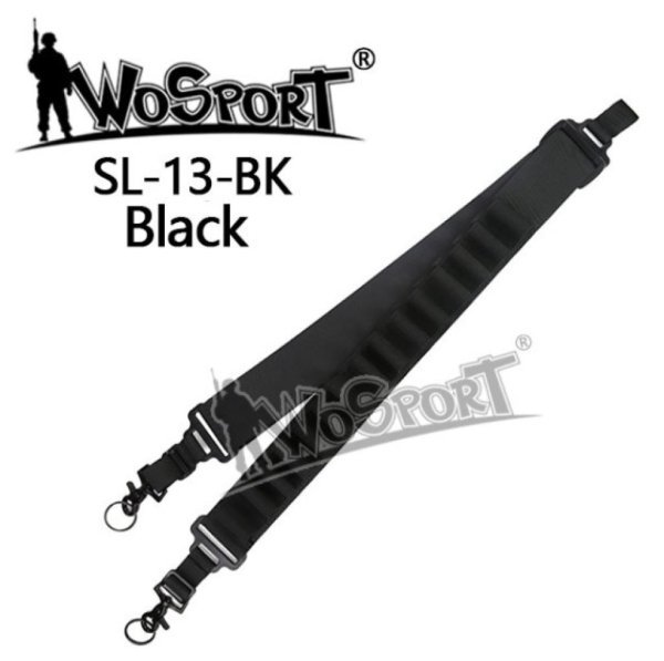 WOSPORT DOUBLE POINT FOR SHOTGUN WITH ST FUNCTION BLACK