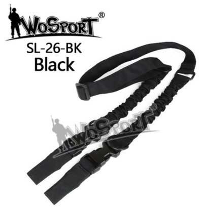 WOSPORT DOUBLE POINT FUNCTIONAL SLING BLACK Arsenal Sports