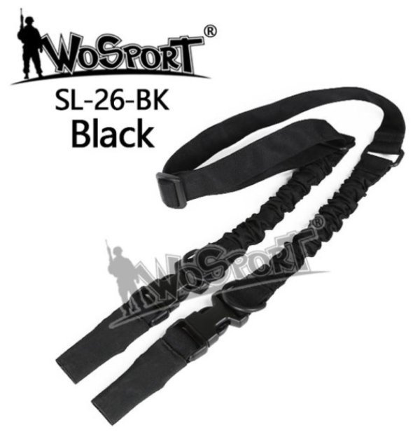 WOSPORT DOUBLE POINT FUNCTIONAL SLING BLACK