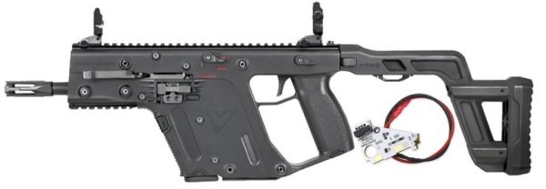 KRISS VECTOR AEG SMG RIFLE BY KRYTAC WITH PERUN TRIGGER