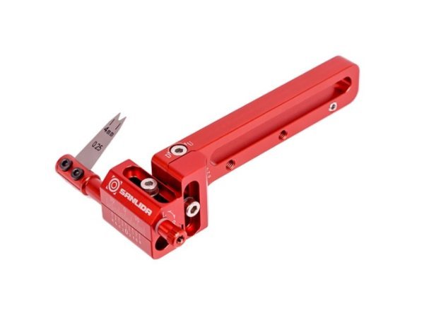 SANLIDA X10 COMPOUND ARROW REST LONG RED