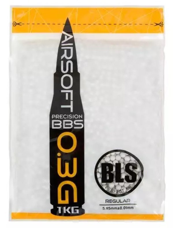 BLS BBS 0.30G / 25KG PRECISION WHITE BAG