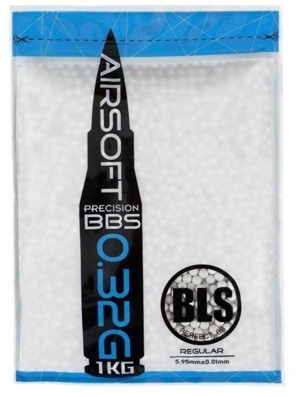 BLS BBS 0.32G / 25KG PRECISION WHITE BAG