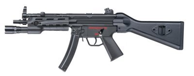 ICS AEG CES A4 MP5 TACTICAL FLASHLIGHT HANDGUARD FIXED STOCK AIRSOFT SMG BLACK Arsenal Sports