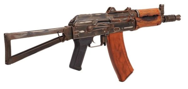 APS AEG ASK205 AK-74U BATTLE WORN VERSION FULL METAL BLOWBACK AIRSOFT RIFLE WOOD