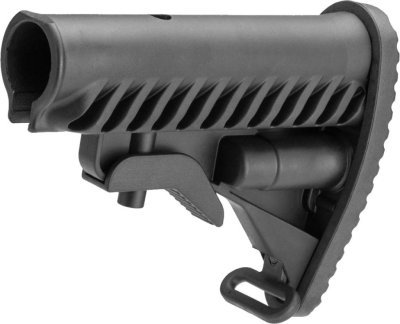 APS STOCK SHARK RETRACTABLE FOR M4 / M16 SERIES BLACK Arsenal Sports
