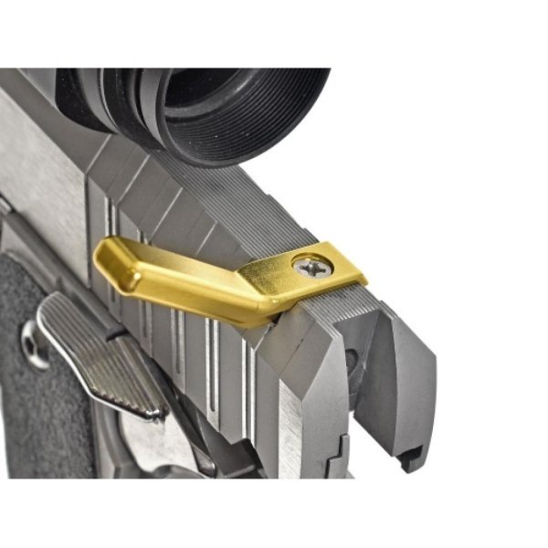 COWCOW TECHNOLOGY TM 1911 / HI-CAPA RAW COCKING HANDLE OPEN A GOLD
