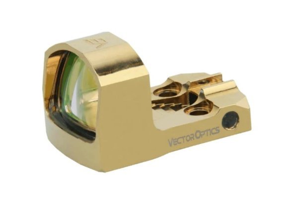 VECTOR OPTICS RED DOT FRENZY-S 1X17X24 AUT GOLD PLATED