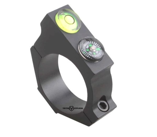 VECTOR OPTICS RING WITH COMPASS OFFSET BUBLE ACD 25.4MM