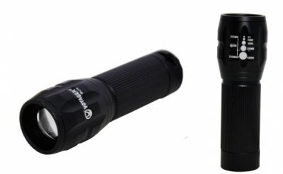 VOYAGER FLASHLIGHT OUTDOOR ZOOM 200W WITH HOLSTER Arsenal Sports