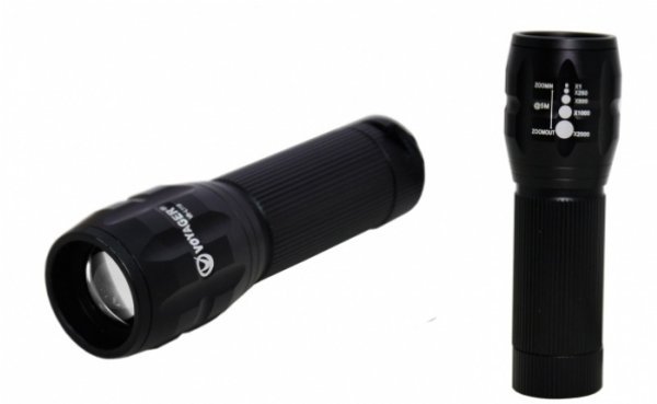 VOYAGER FLASHLIGHT OUTDOOR ZOOM 200W WITH HOLSTER