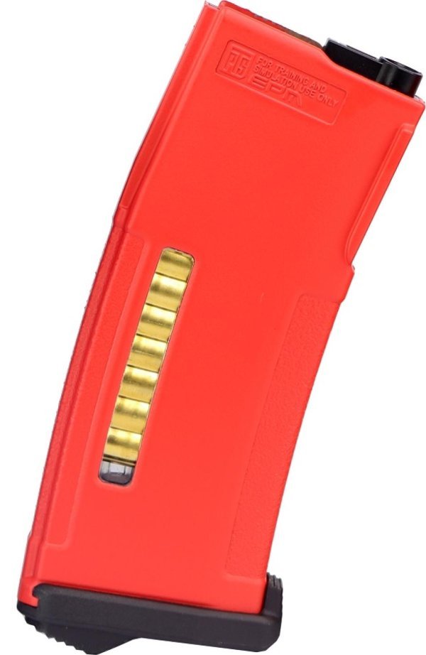 PTS MAGAZINE 150R EPM MID-CAP POLIMER FOR M4 / M16 RED