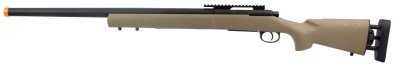 S&T ARMAMENT SPRING SNIPER M24 BOLT ACTION AIRSOFT RIFLE TAN Arsenal Sports
