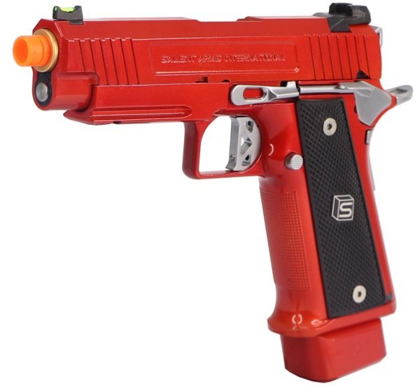 SALIENT ARMS EMG ARMORER WORKS GBB DS 4.3 ALUMINIUM BLOWBACK AIRSOFT PISTOL RED