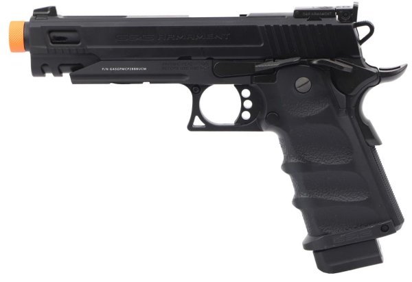 G&G GBB GPM1911 CP MS MKII BLOWBACK AIRSOFT PISTOL BLACK