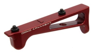 G&G HAND GRIP 45º FOR KEYMOD SYSTEM RED Arsenal Sports