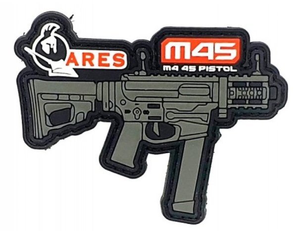 ARES AMOEBA PATCH RUBBER M45 X-CLASS GREY