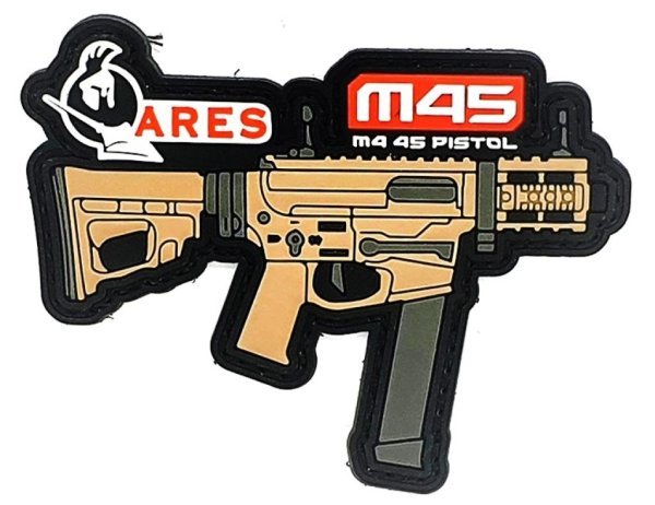 ARES AMOEBA PATCH RUBBER M45 X-CLASS DARK EARTH