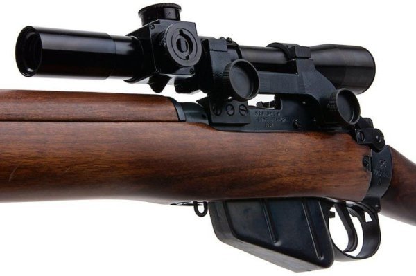 ARES SNIPER SPRING LEE ENFIELD Nº4 MK1 WITH SCOPE AND MOUNT AIRSOFT RIFLE WOOD