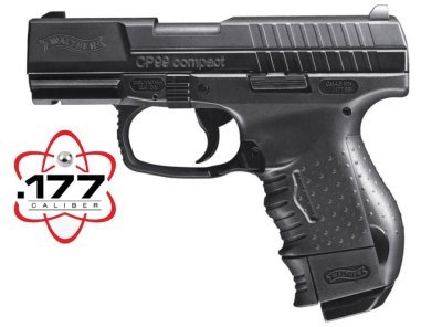 UMAREX / WALTHER CO2 4.5MM CP99 COMPACT AIRGUN PISTOL BLACK Arsenal Sports