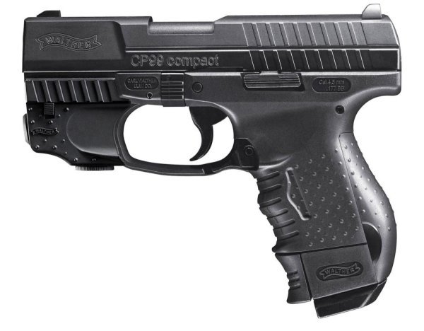 UMAREX / WALTHER CO2 4.5MM CP99 COMPACT AIRGUN PISTOL BLACK