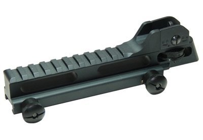 CLASSIC ARMY RAIL MOUNT BASE / RISER WITH REAR SIGHT Arsenal Sports