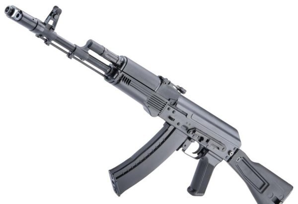 E&L AEG AK-74MN NEW ESSENTIAL VERSION AIRSOFT RIFLE BLACK