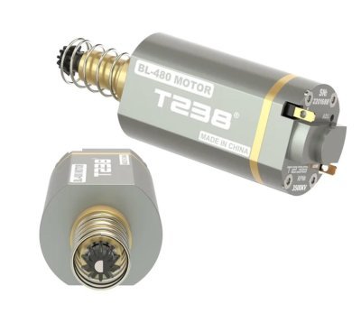 T238 BRUSHLESS AEG MOTOR HIGH THERMAL EFFICIENCY HIGH TORQUE / SPEED LONG TYPE 33000RPM Arsenal Sports