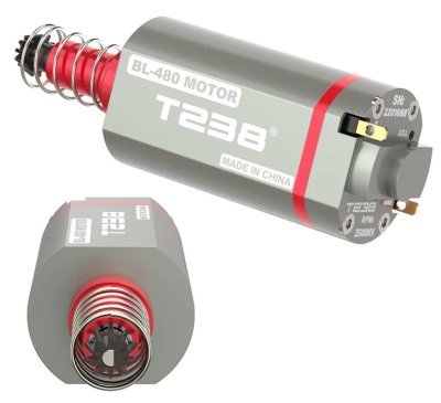 T238 MOTOR 39000RPM BRUSHLESS AEG HIGH THERMAL EFFICIENCY HIGH TORQUE / SPEED LONG TYPE Arsenal Sports