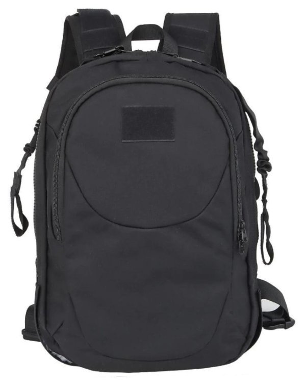 WOSPORT BACKPACK AND TACTICAL VEST DUAL PURPOSE BLACK
